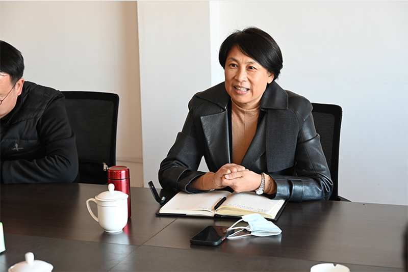 蔣立新市長(zhǎng)聽(tīng)取工作匯報(bào)