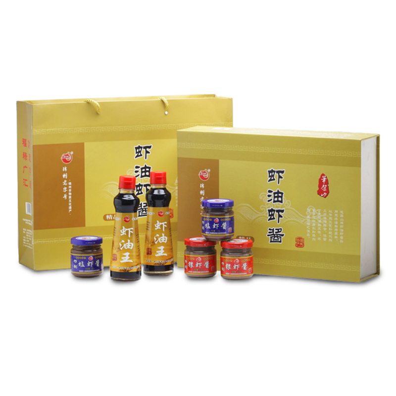 精品蝦油蝦醬禮盒