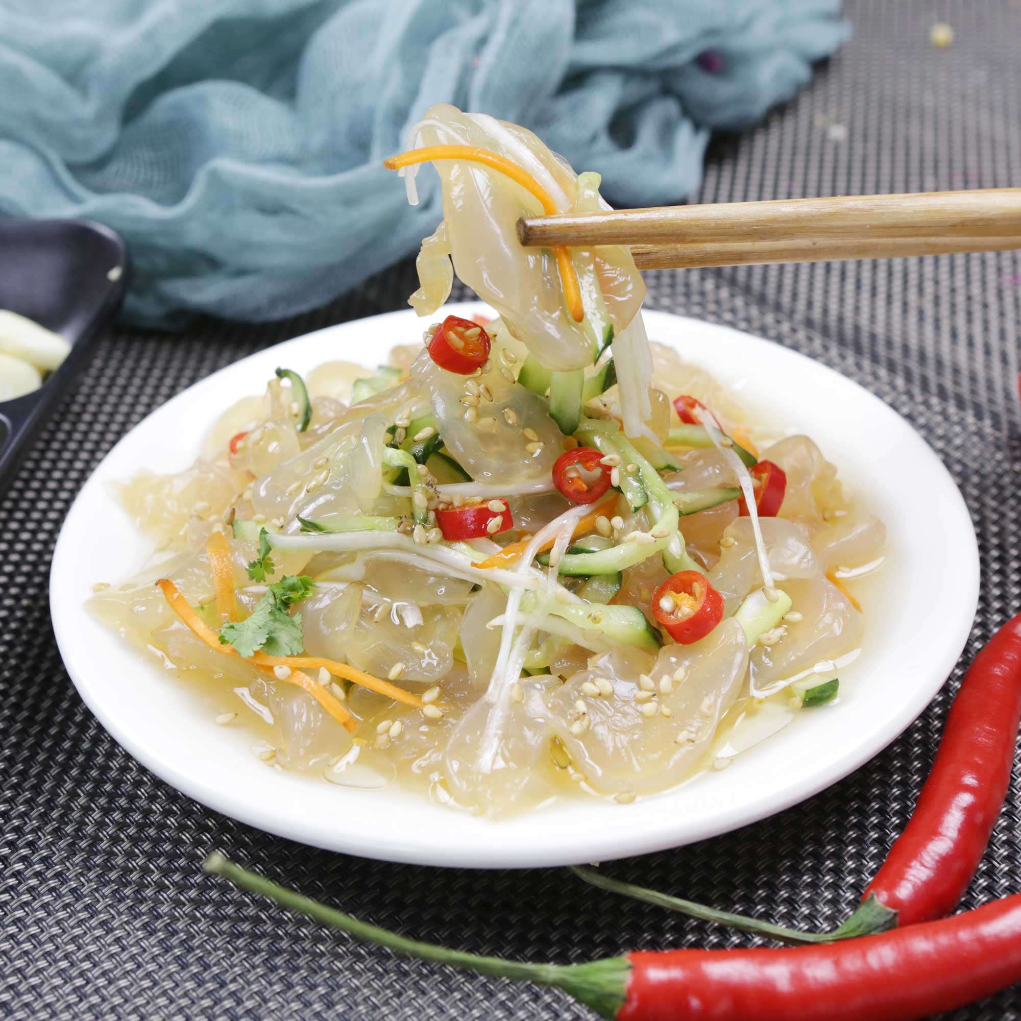 クラゲの酢漬け